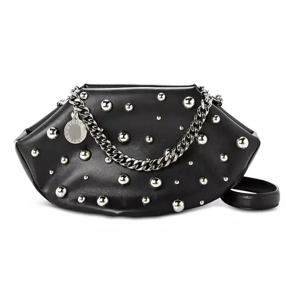 Stella McCartney Falabella Women's Clutch Shoulder Bag in Black (MSRP $1,595)